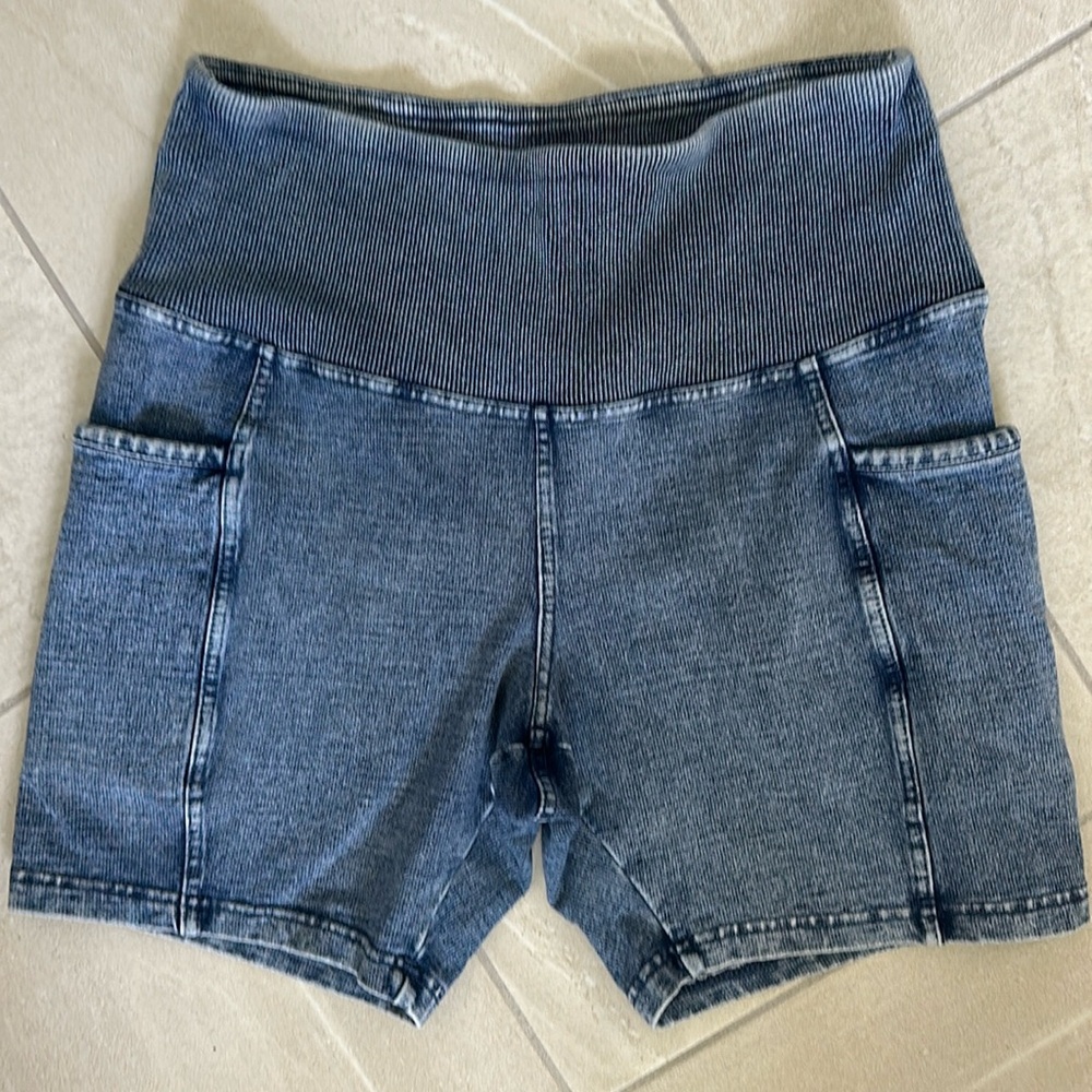 Free people bike shorts